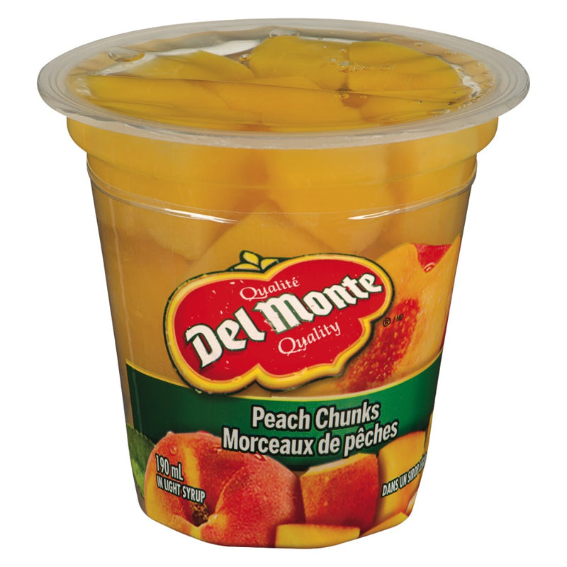 Del Monte Peach Chunks, 190 mL