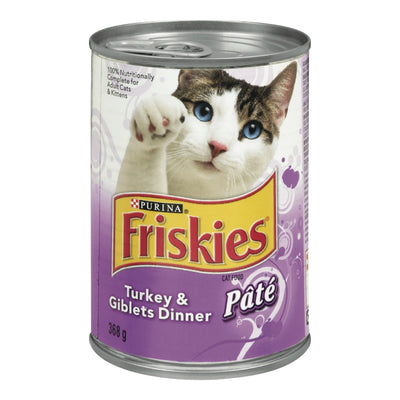 Friskies Tukey & Giblets Cat Food Dinner, 368 g