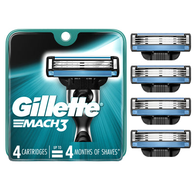 Gillette March 3 Razor Blades, 4 ct