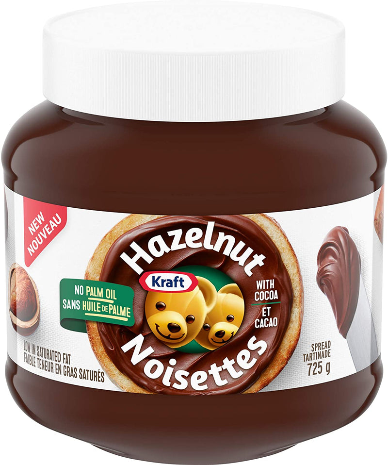 Kraft Hazelnut Spread, 725 g