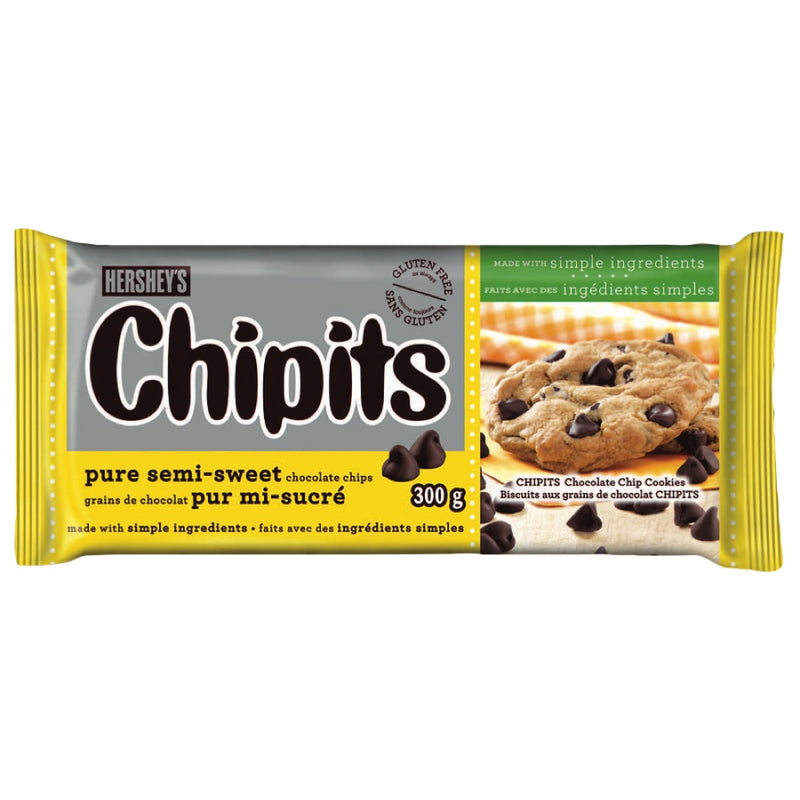 Hershey Chipits Semi-Sweet Chocolate Chips, 300 g
