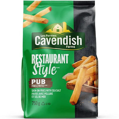 Cavendish Restaurant Style Pub Fries, 750 g