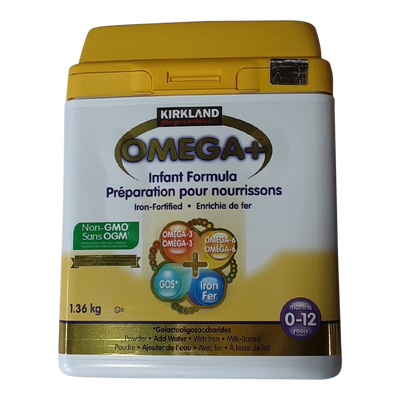 Kirkland Signature Omega+ Infant Formula, 1.36 kg