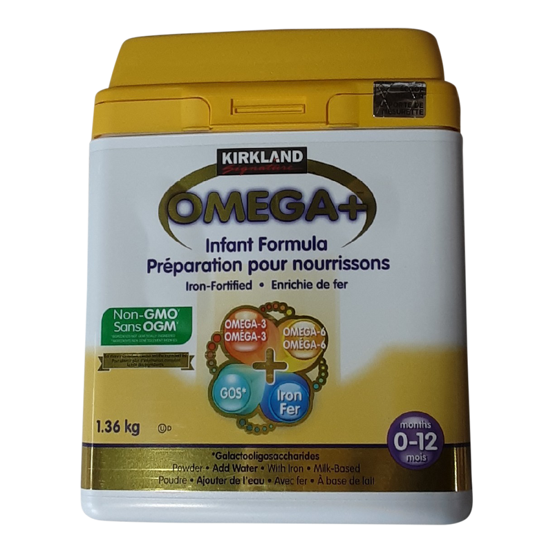 Kirkland Signature Omega+ Infant Formula, 1.36 kg