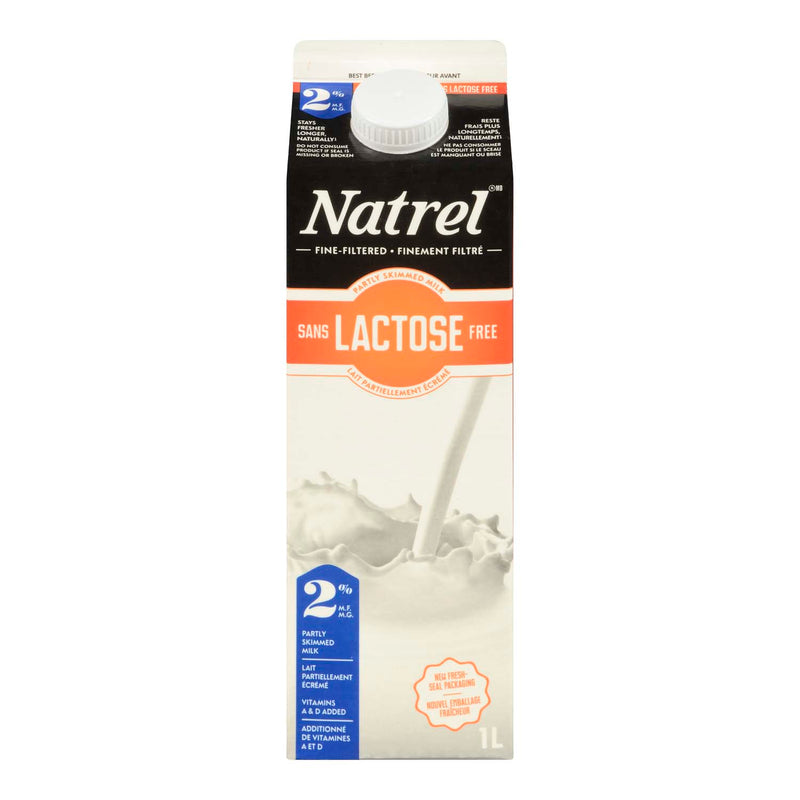 Natrel 2% Lactose Free Milk, 1L