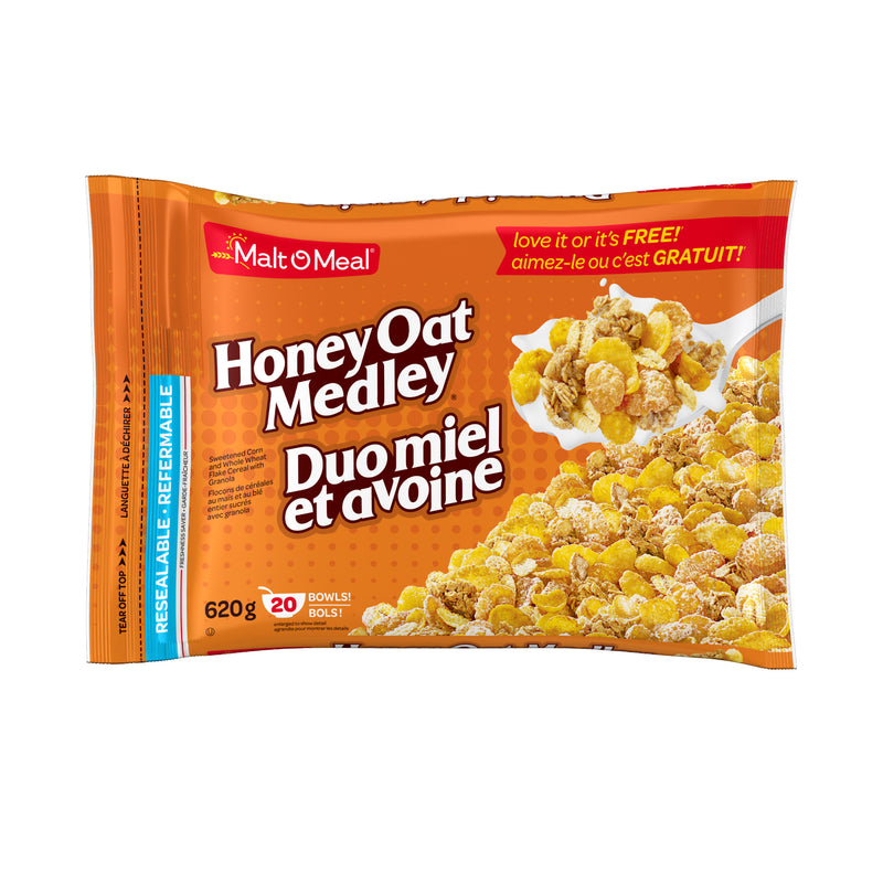 Malt-O-Meal Honey Oat Medley, 618 g