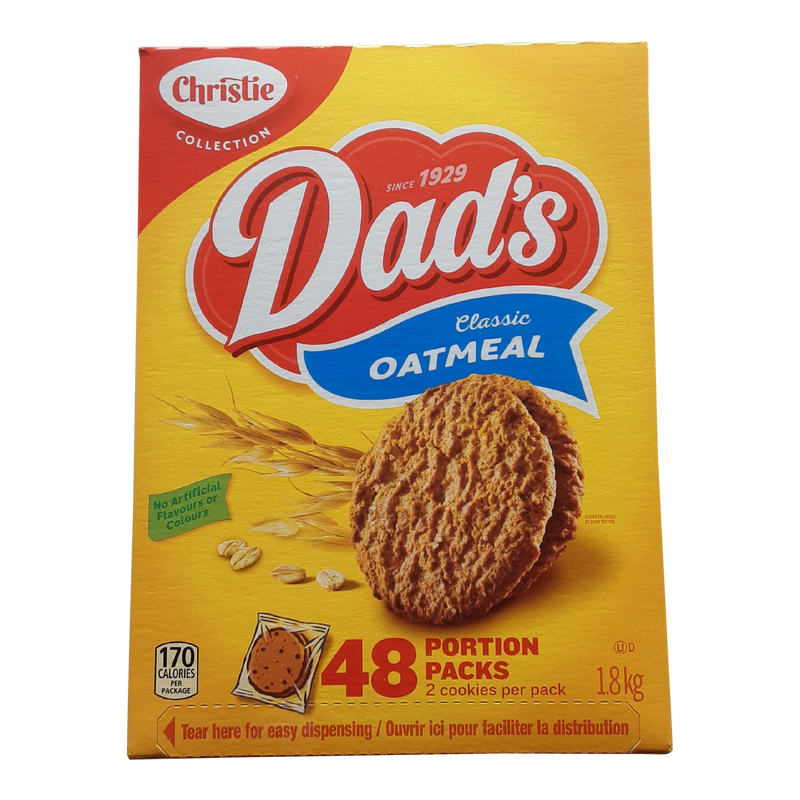 Christie Dad's Classic Oatmeal Cookies, 1.8 kg
