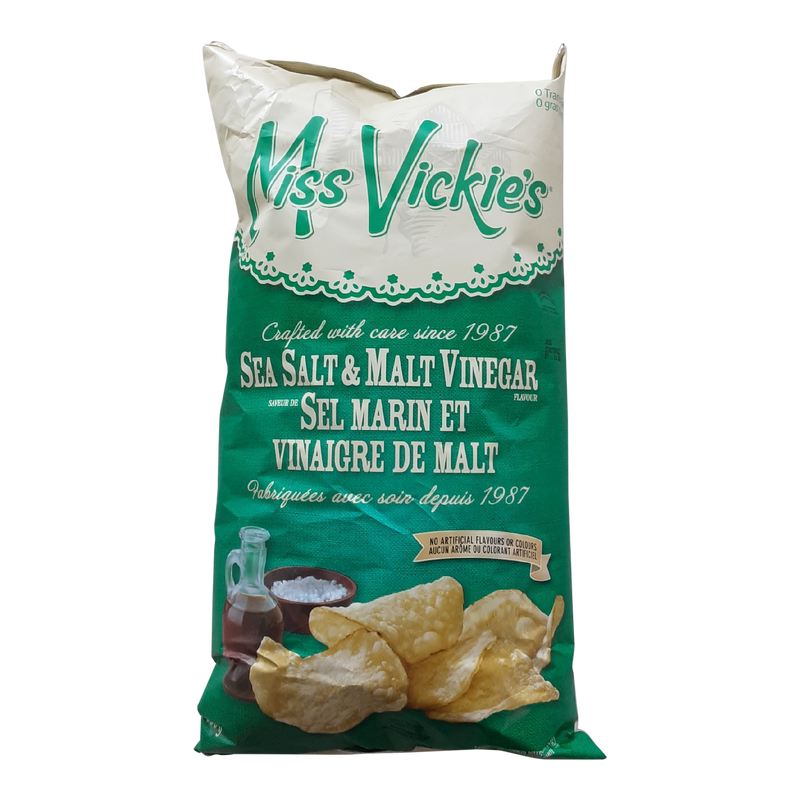 Miss Vickie's Sea Salt & Malt Vinegar, 550 g