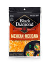 Black Diamond Mexican Shredded Cheese, 320g