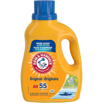 Arm & Hammer Original Clean Fresh Scent 55 Loads Laundry Detergent, 2.21 l