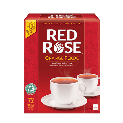 Red Rose Orange Pekoe Tea Bags, 72 ct