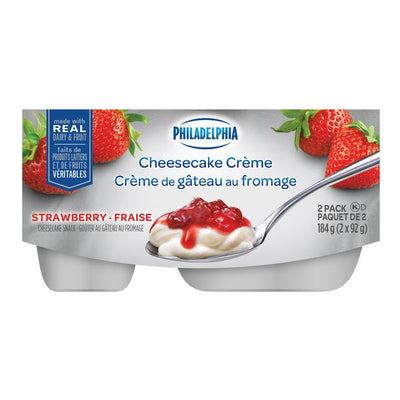 Philadelphia Strawberry Cheesecake Creme, 2 ct
