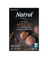 Natrel Gourmet Ice Cream Mochi Triple Chocolate, 210 mL