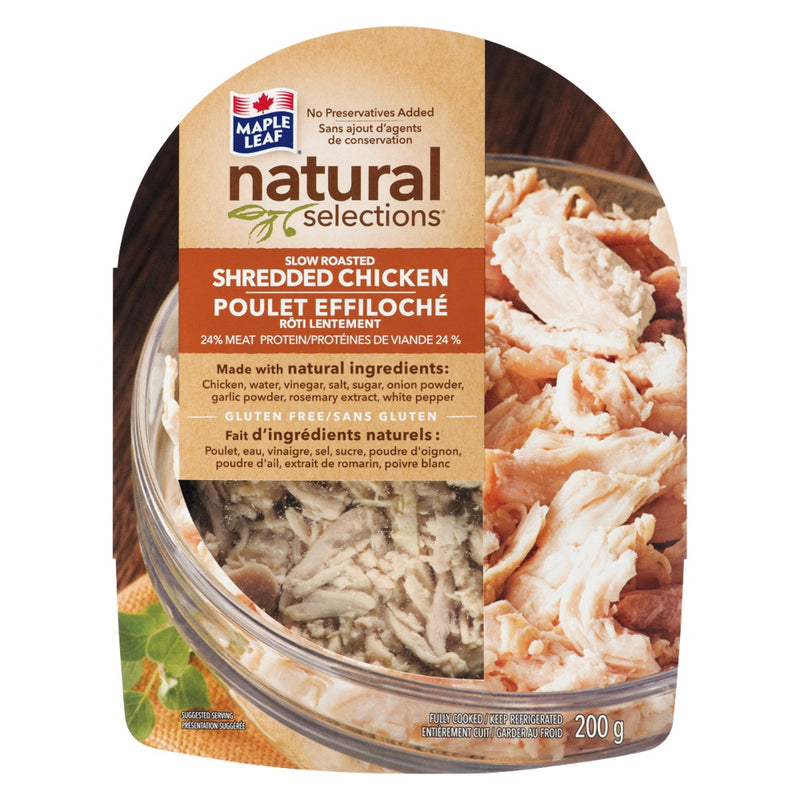 ML Natural Selections Shredded Chicken, 200 g