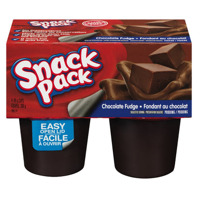 Snack Pack Chocolate Fudge Pudding, 396 g   (4 x 99 g)