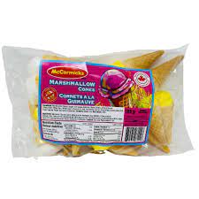 MCCORMICKS MARSHMALLOW CONES