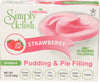 Simply Delish Strawberry Instant Pudding & Pie Filling, 45 g
