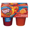 Snack Pack No Sugar Added Juicy Gels Strawberry/Orange, 4 x 99 g
