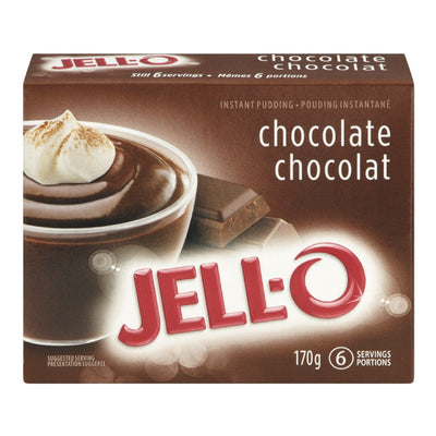 JELL-O Chocolate Instant Pudding, 170 g
