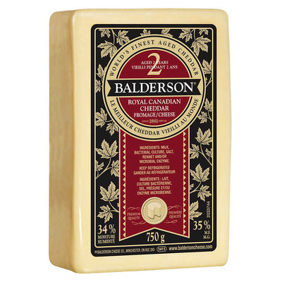 Balderson Royal Canadian Cheddar Cheese, 750 g