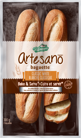 Villaggio Artesian Baguette White, 570 g