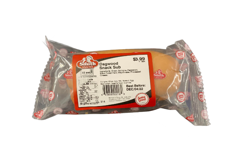 Smith Snacks Dagwood Snack Sub