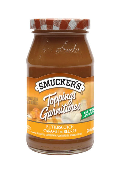 Smucker's Ice Cream Toppings Butterscotch, 250 mL