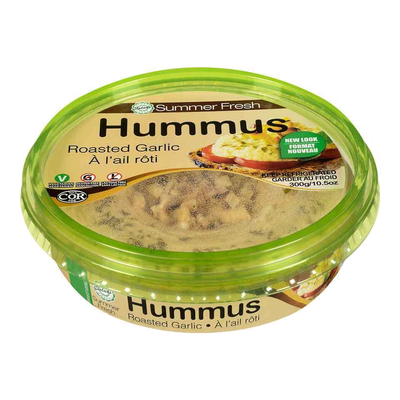 Summer Fresh Roasted Garlic Hummus, 298 g