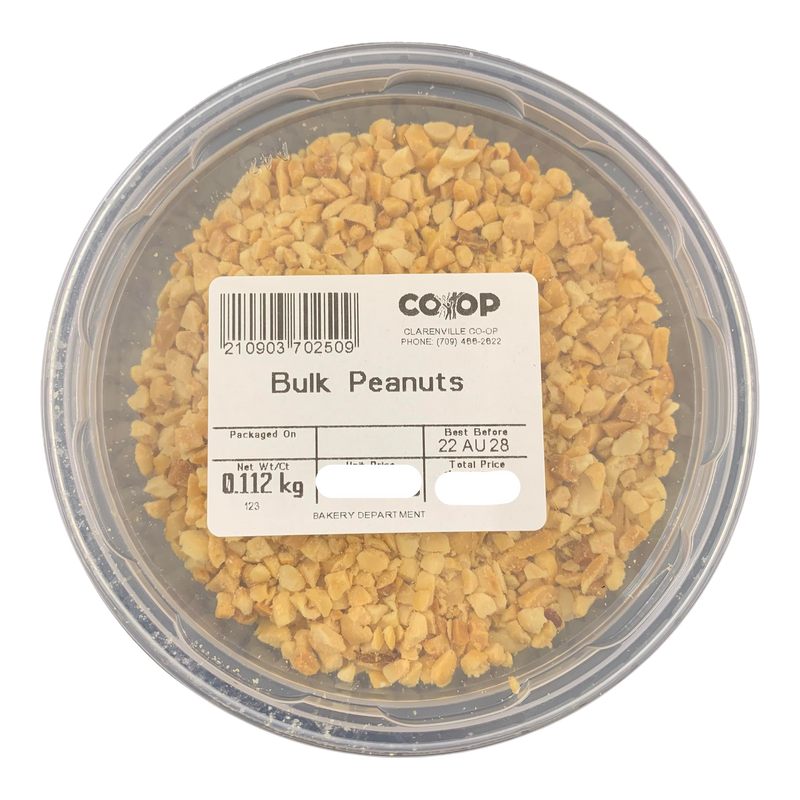 Chopped Peanuts, Bulk