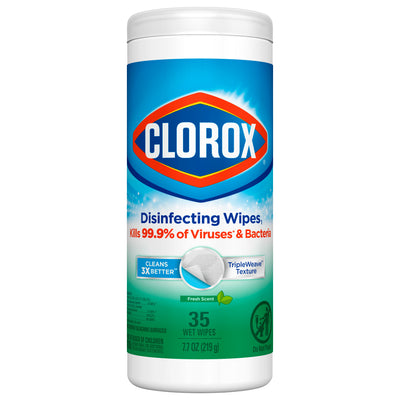 Clorox Disinfecting Wet Wipes Fresh Scent, 258 g, 35 ct