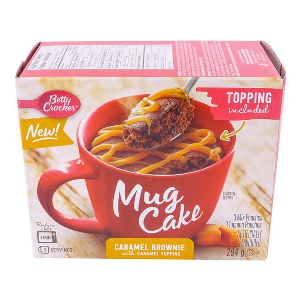 Betty Crocker Mug Cake Caramel Brownie, 294 g