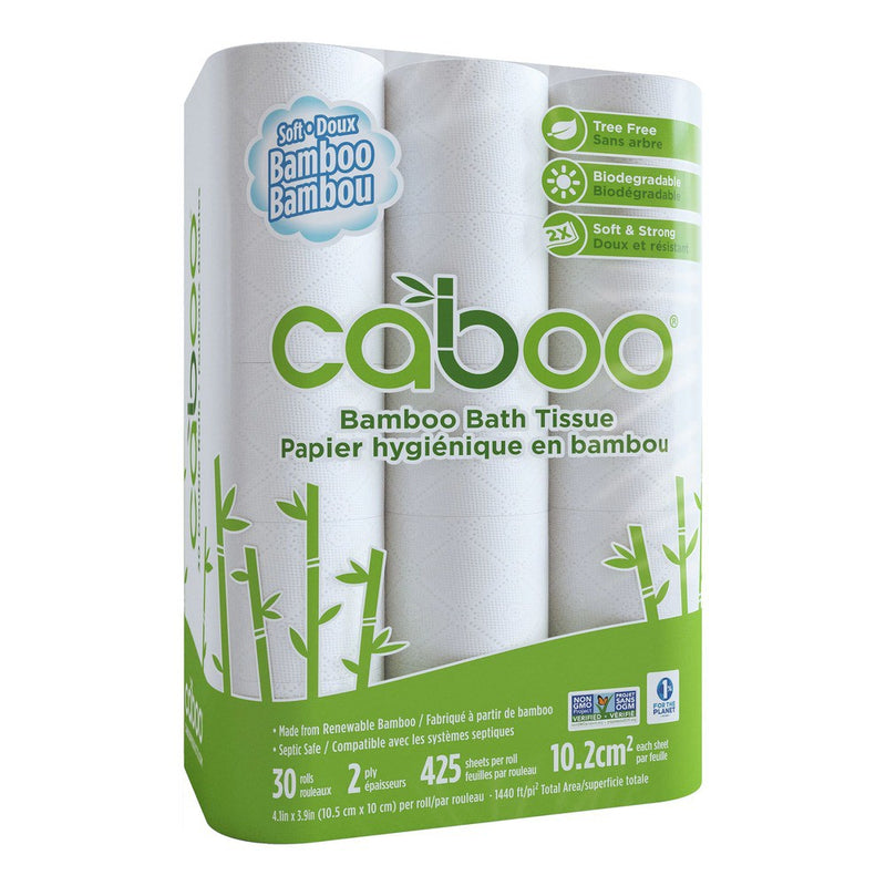 Caboo Bamboo Bath Tissue, 30 ct
