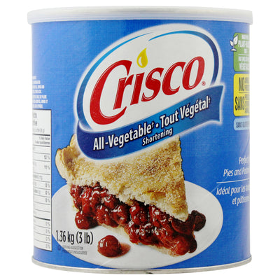 Crisco All-Vegetable Shortening, 1.36 kg