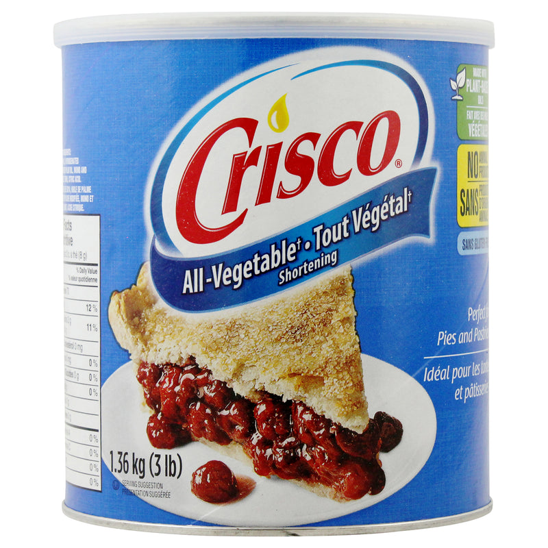 Crisco All-Vegetable Shortening, 1.36 kg
