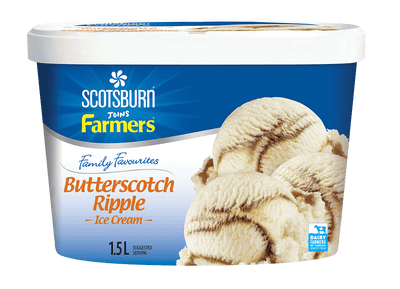 FARMERS FAM FAV ICE CREAM BUTTERSCOTCH, 1.5L