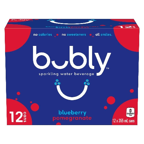 BUBLY BLUEBERRY POMEGRANATE