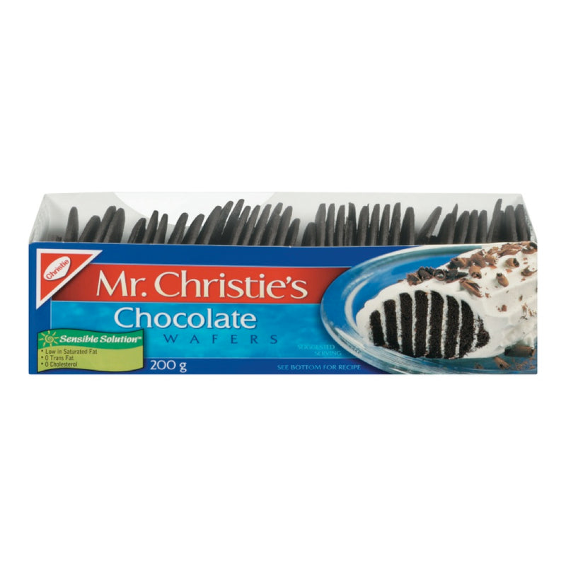 Mr. Christies Chocolate Wafers, 200 g
