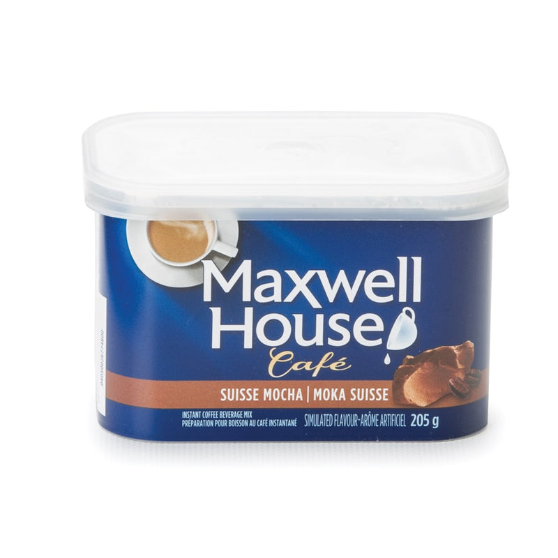 Maxwell House Café Suisse Mocha Instant Coffee, 205g