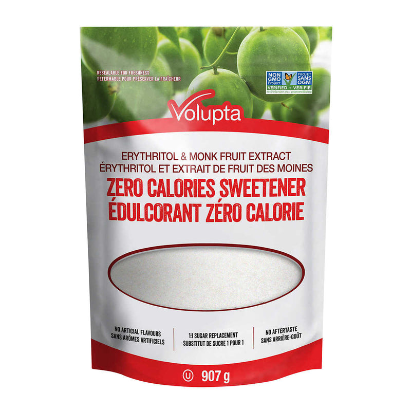 Volupta Erythritol & Monk Fruit Extract Zero Calorie Sweetener, 907 g