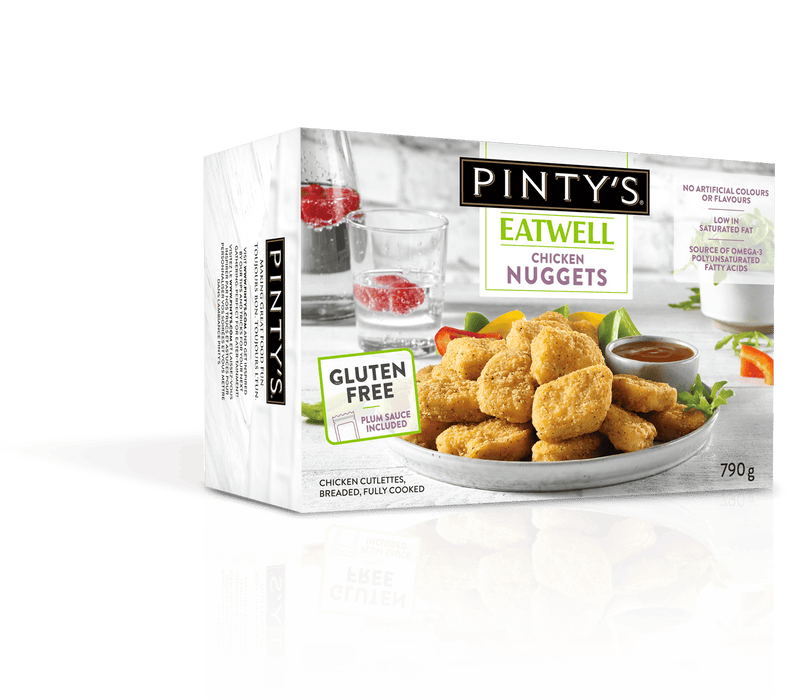 Pinty's Fully Cooked Breaded Chicken Nuggets Gluten Free, 810 g