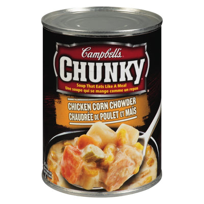 Campbell's Chunky Chicken Corn Chowder Soup, 540 mL