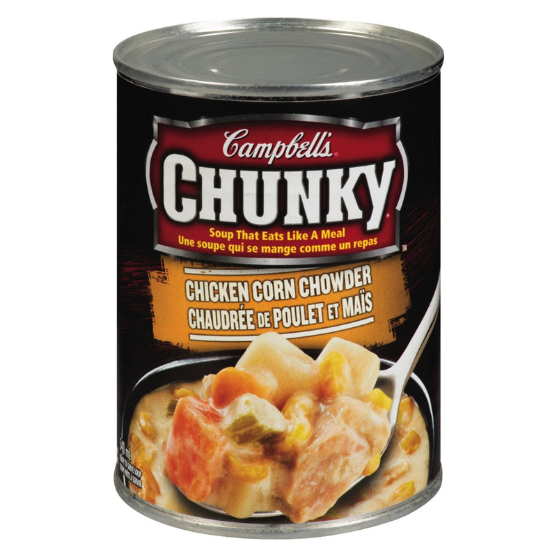 Campbell's Chunky Chicken Corn Chowder Soup, 540 mL