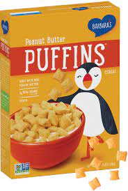 BARBARAS PUFFINS PEANUT BUTTER CEREAL