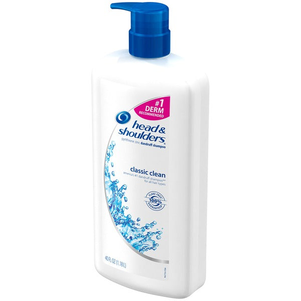 Head & Shoulders Classic Clean Shampoo, 2 x 950mL