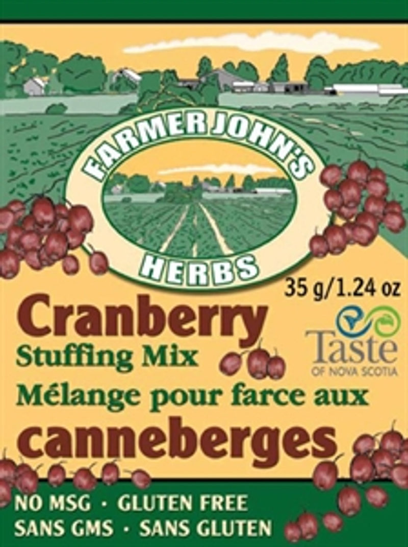 FARMER JOHN'S CRANBERRY STUFFI