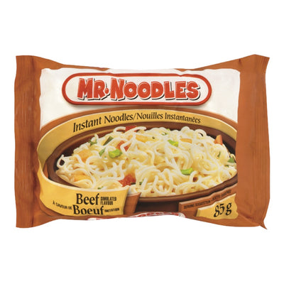 Mr. Noodles Beef Instant Noodles, 85 g