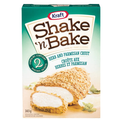 Shake 'n Bake Herb & Parmesan Crust Coating Mix, 140 g