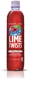 Fruit 2.O Cherry Lime Twist Sparkling Water, 502mL