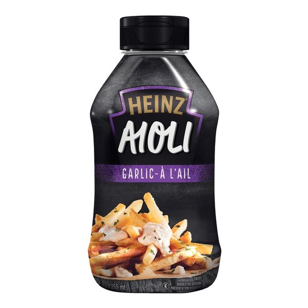 Heinz Garlic Aioli Sauce, 355 mL