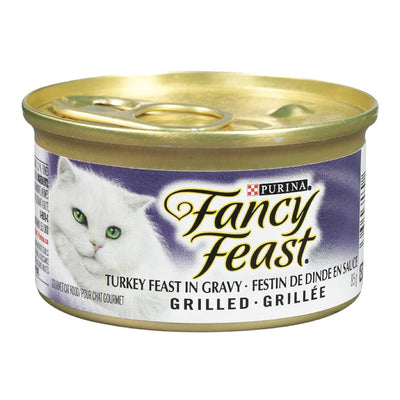 Fancy Feast Grilled Turkey Feast In Gravy, 85 g